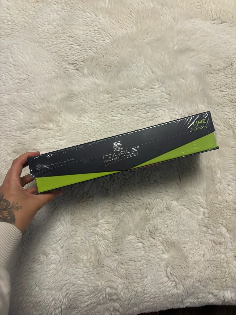 NIB Royale Platinum Genius Heating Element Green Hair Straightener